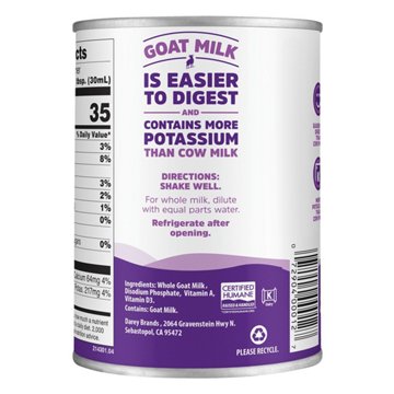 Meyenberg Evaporated Goat Milk, 12 oz
