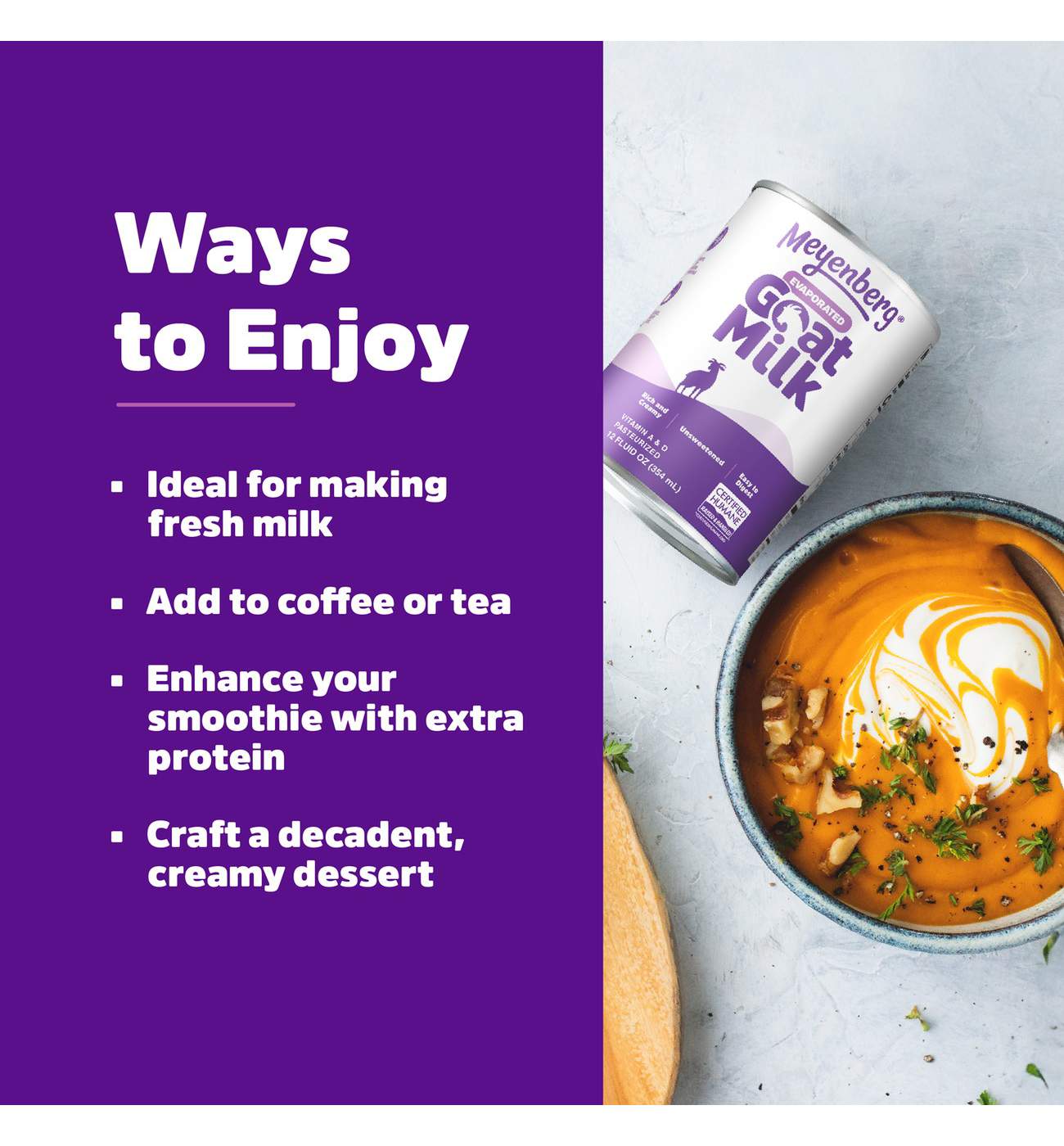 Meyenberg Evaporated Goat Milk; image 5 of 11