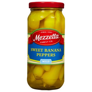 Mezzetta Sweet Banana Peppers Mild, 16 oz