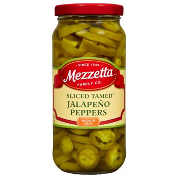 Mezzetta Deli-Sliced Tamed Jalapeno Peppers, 16 oz