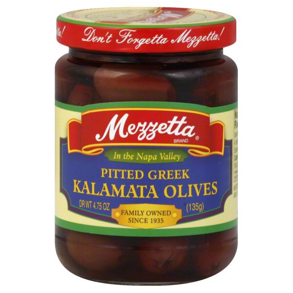 Mezzetta Pitted Greek Kalamata Olives Shop Olives at HEB