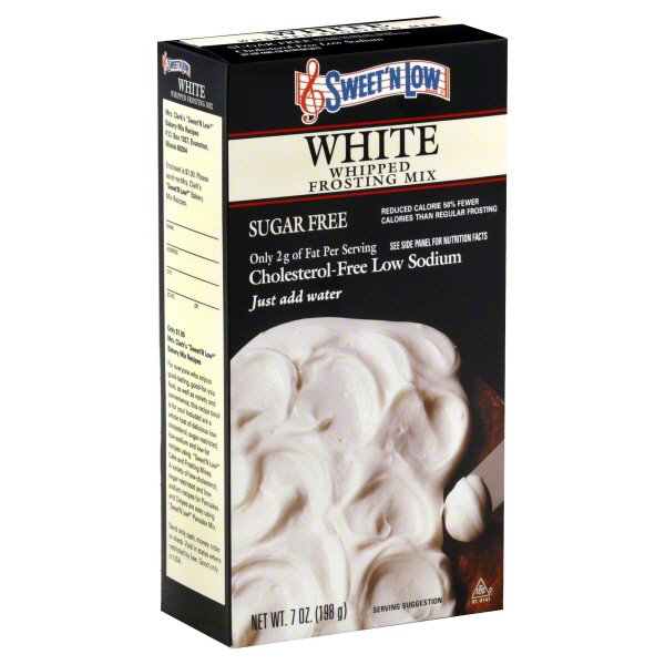 Sweet'N Low White Whipped Frosting Mix Shop Icing & decorations at HEB