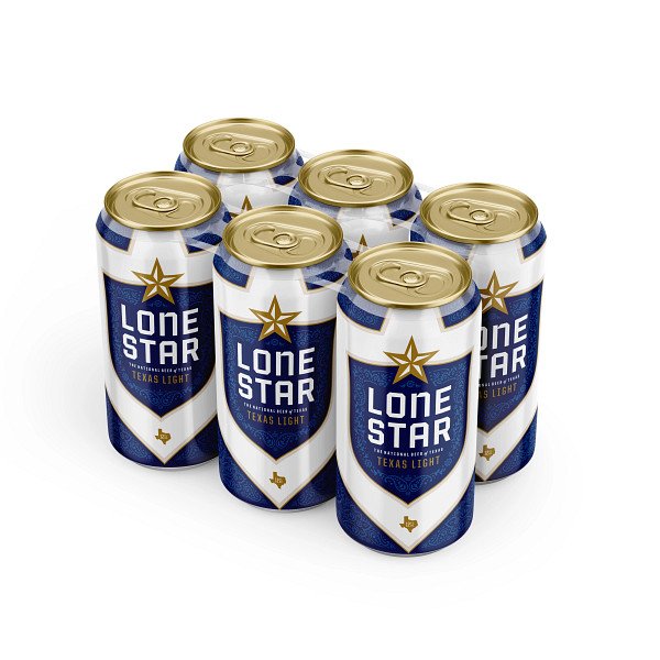 Lone Star Light Beer 6 Pk Cans Shop Beer At H E B