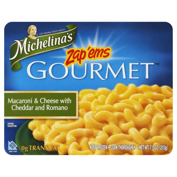 Michelina's Zap 'ems Gourmet Macaroni and Cheese with Cheddar and
