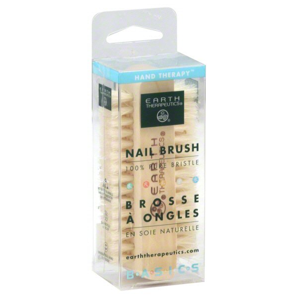 Earth Therapeutics Basics Genuine Bristle Nail Brush Shop Accessories