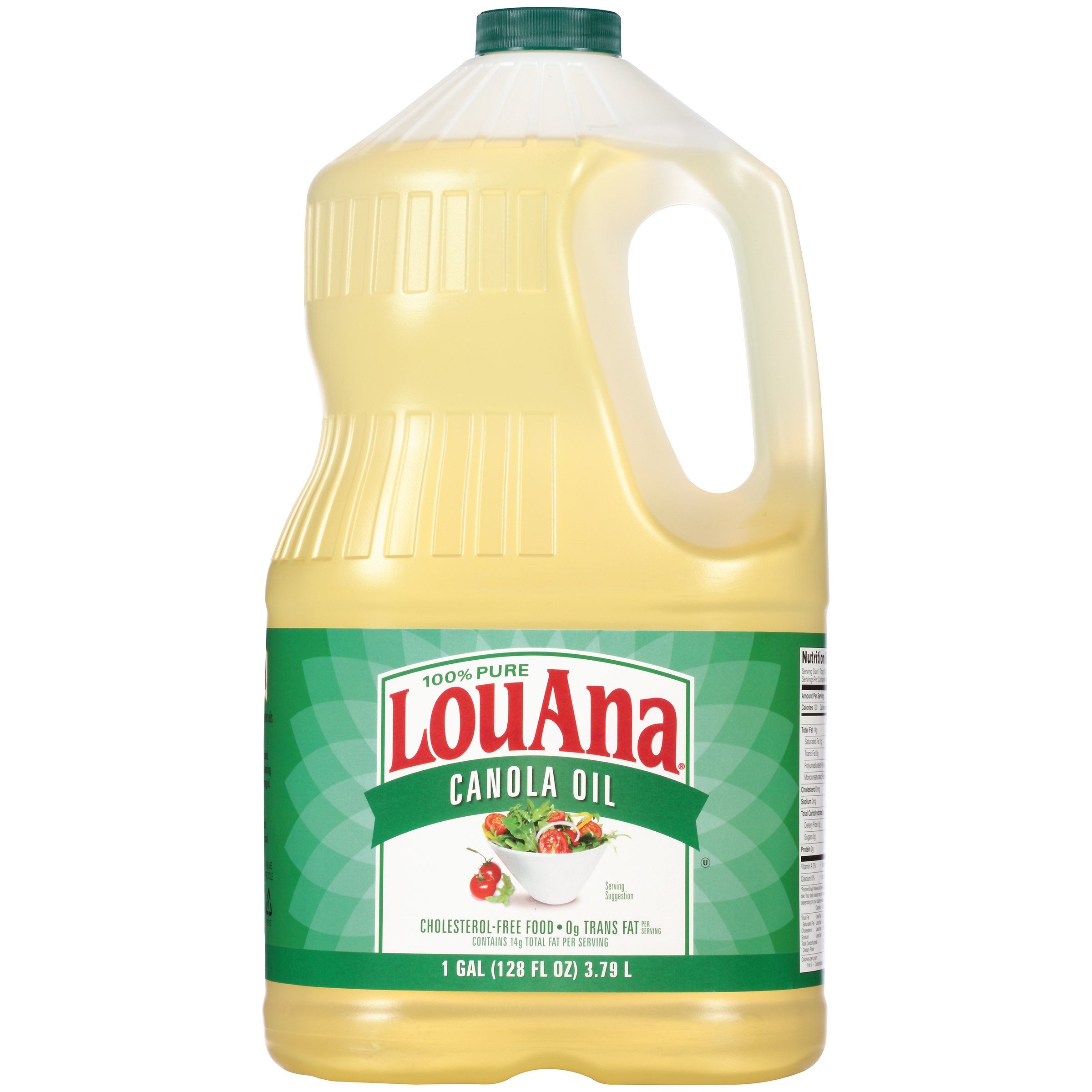 LouAna 100 Pure Canola Oil Shop Dressing, Oil & Vinegar at HEB