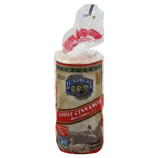 Lundberg Eco Farmed Apple Cinnamon Rice Cakes Shop Rice Cakes at HEB