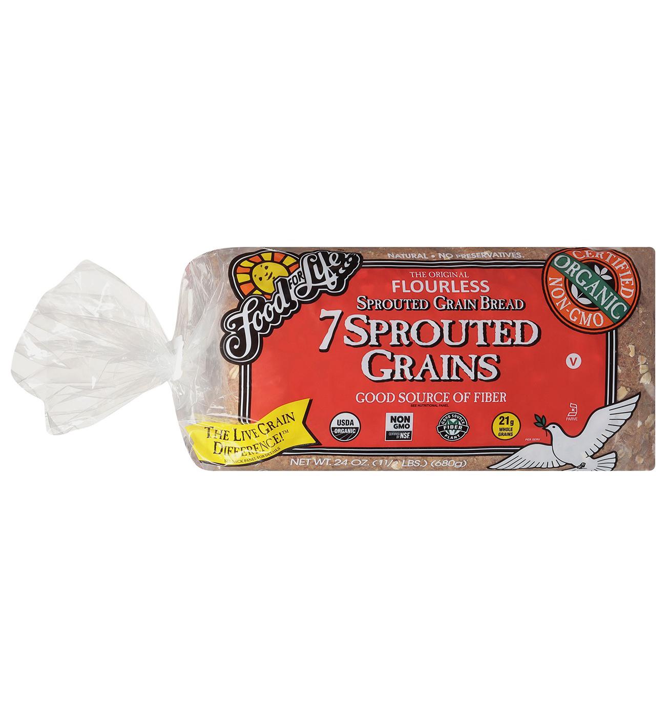 Food For Life 7 Sprouted Grains Bread; image 1 of 3