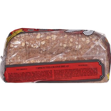 Food For Life 7 Sprouted Grains Bread, 24 oz