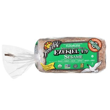 Food For Life Ezekiel 4:9 Sprouted Grain Sesame Bread, 24 oz