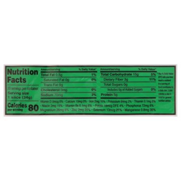 Food For Life Ezekiel 4:9 Sprouted Grain Sesame Bread, 24 oz