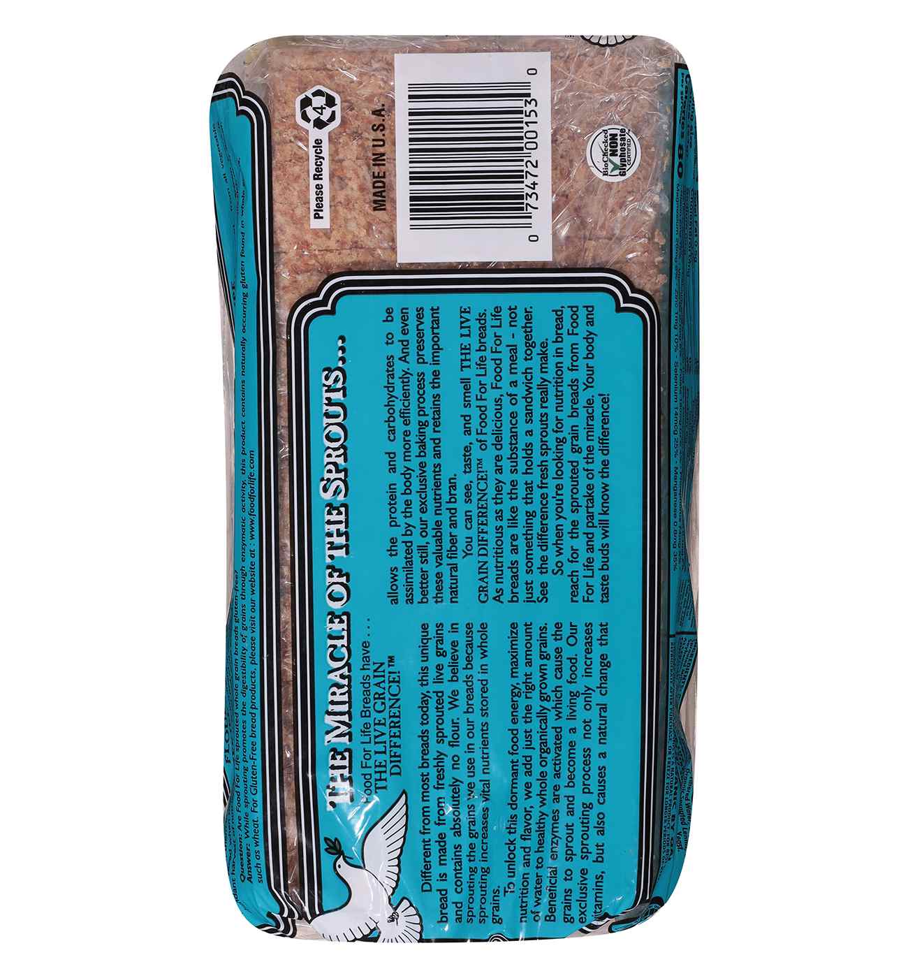 Food For Life Ezekiel 4:9 Sprouted Grain Bread - Low Sodium; image 4 of 5