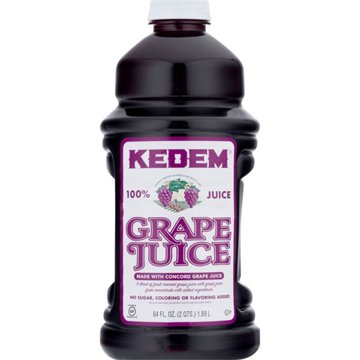 Kedem Kosher Grape Juice, 64 oz