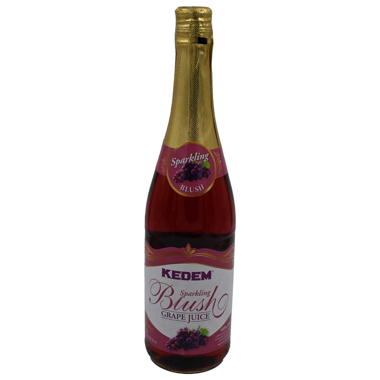 Kedem Kosher Sparkling Blush Grape Juice Shop Juice at HEB