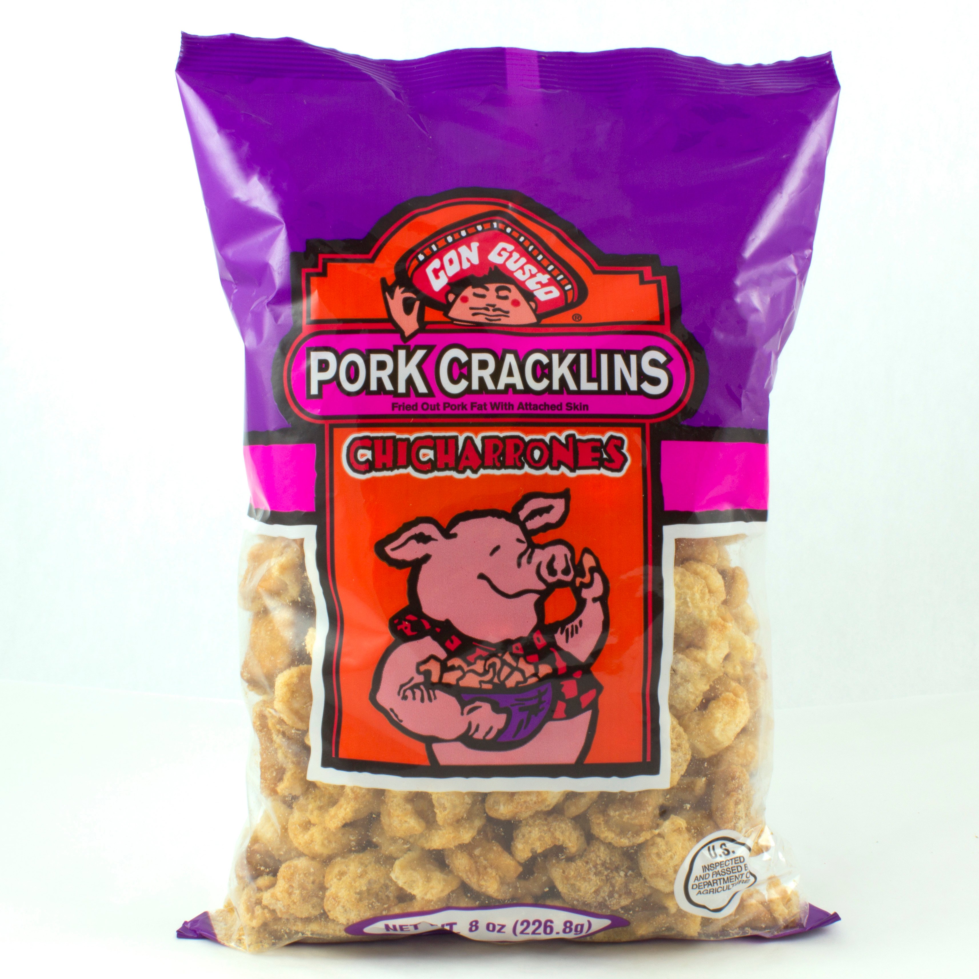 Con Gusto Pork Cracklins Chicharrones Shop Chips at HEB