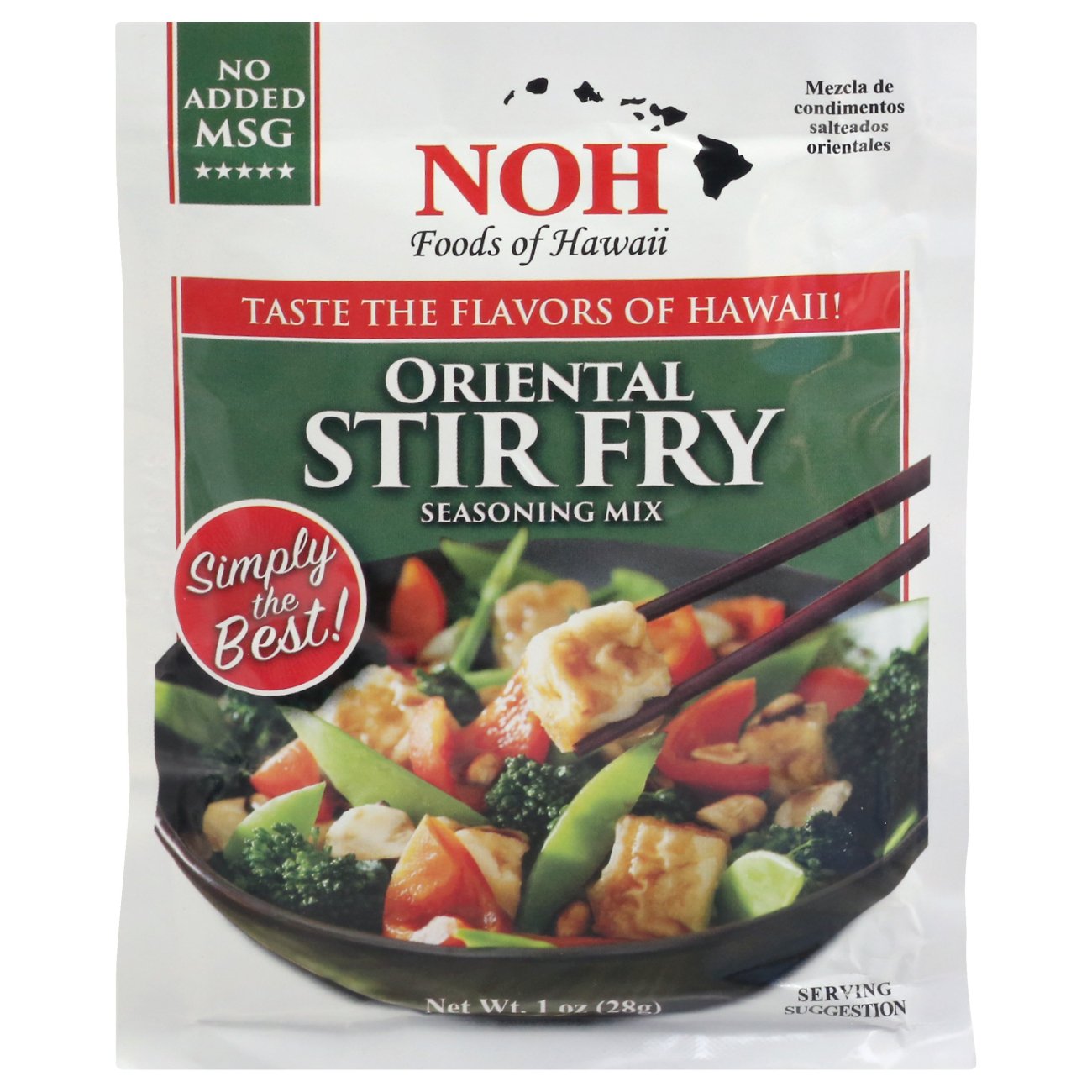 NOH of Hawaii Oriental Stir Fry Seasoning Mix Shop Spice mixes at HEB