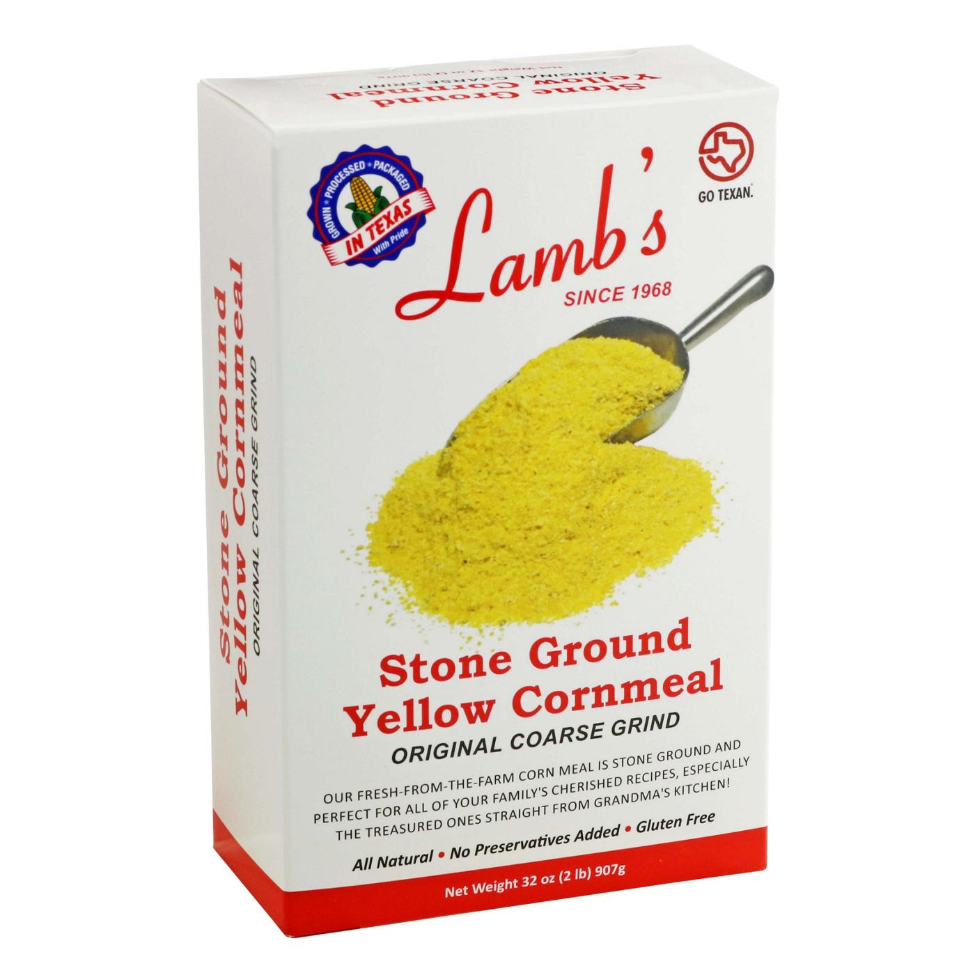 Lamb's Stone Ground Yellow Corn Meal; image 1 of 2