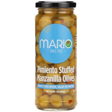 Mario Pimiento Stuffed Green Olives, 7 oz