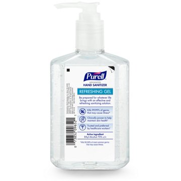 Purell Advanced Hand Sanitizer - Refreshing Gel, 8 oz