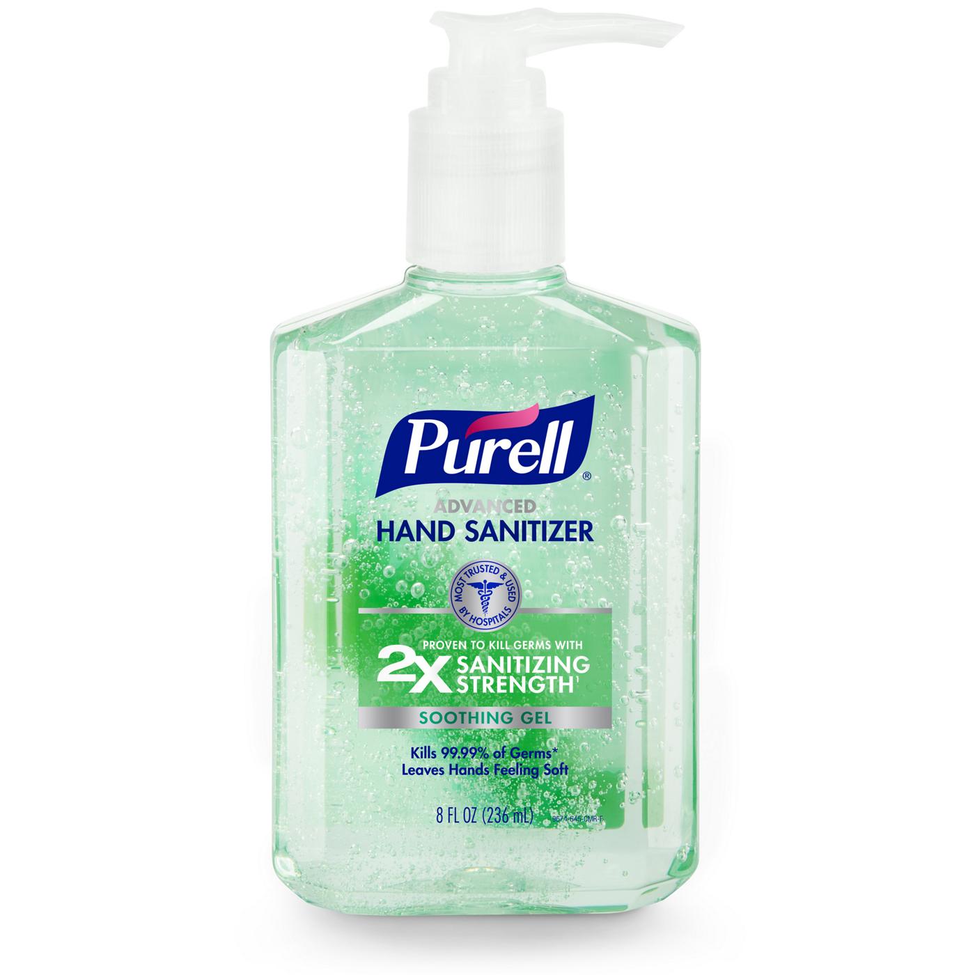 Purell Advanced Hand Sanitizer - Soothing Gel; image 1 of 5