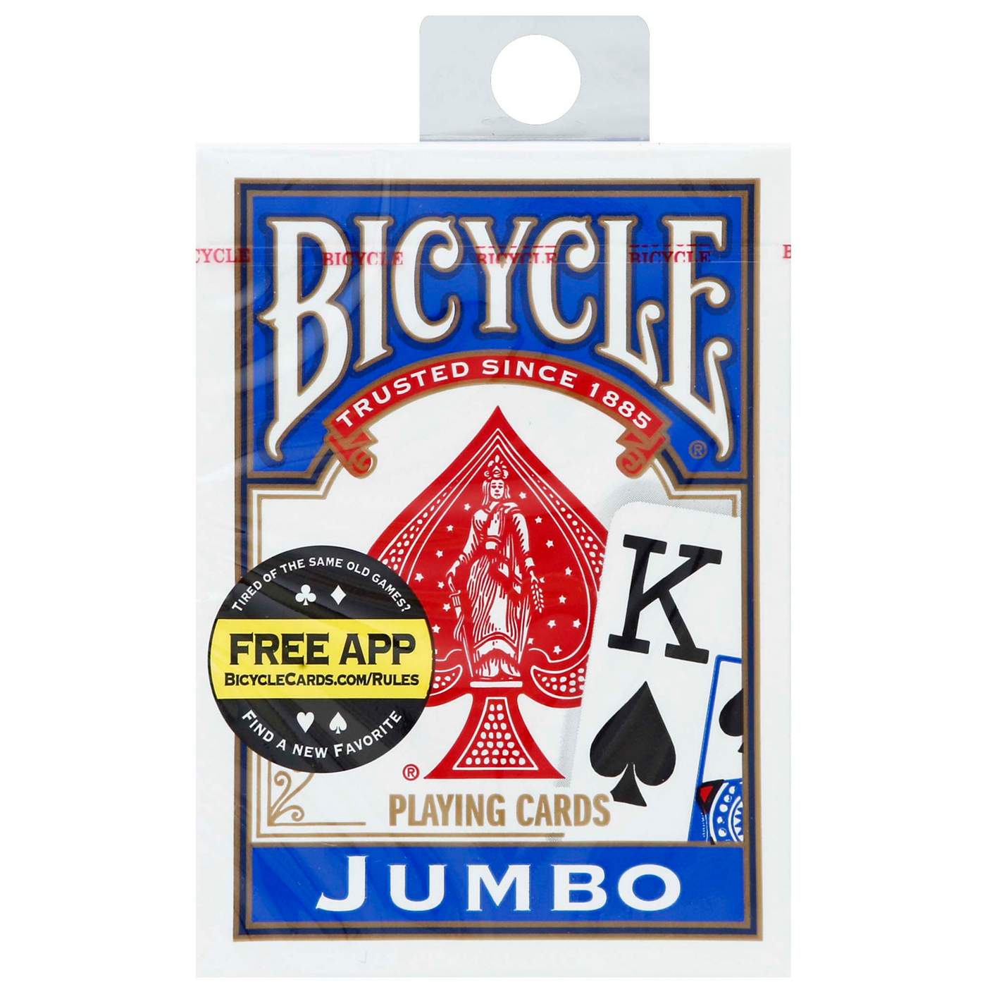Bicycle Jumbo Playing Cards; image 2 of 2