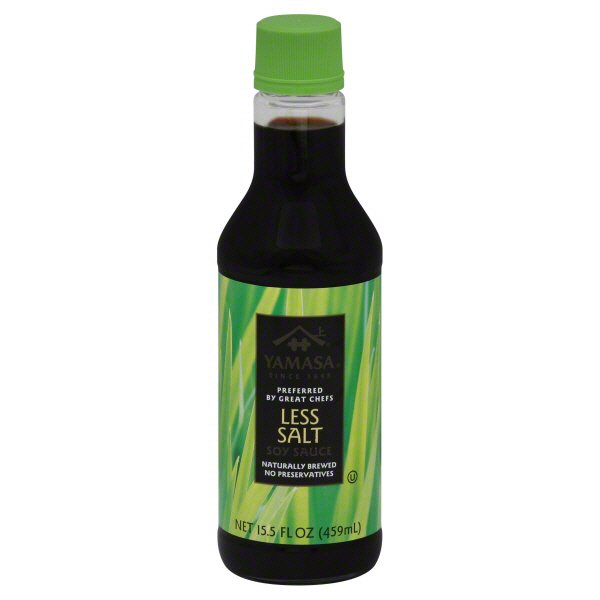 Yamasa Less Salt Soy Sauce Shop Soy sauces at HEB