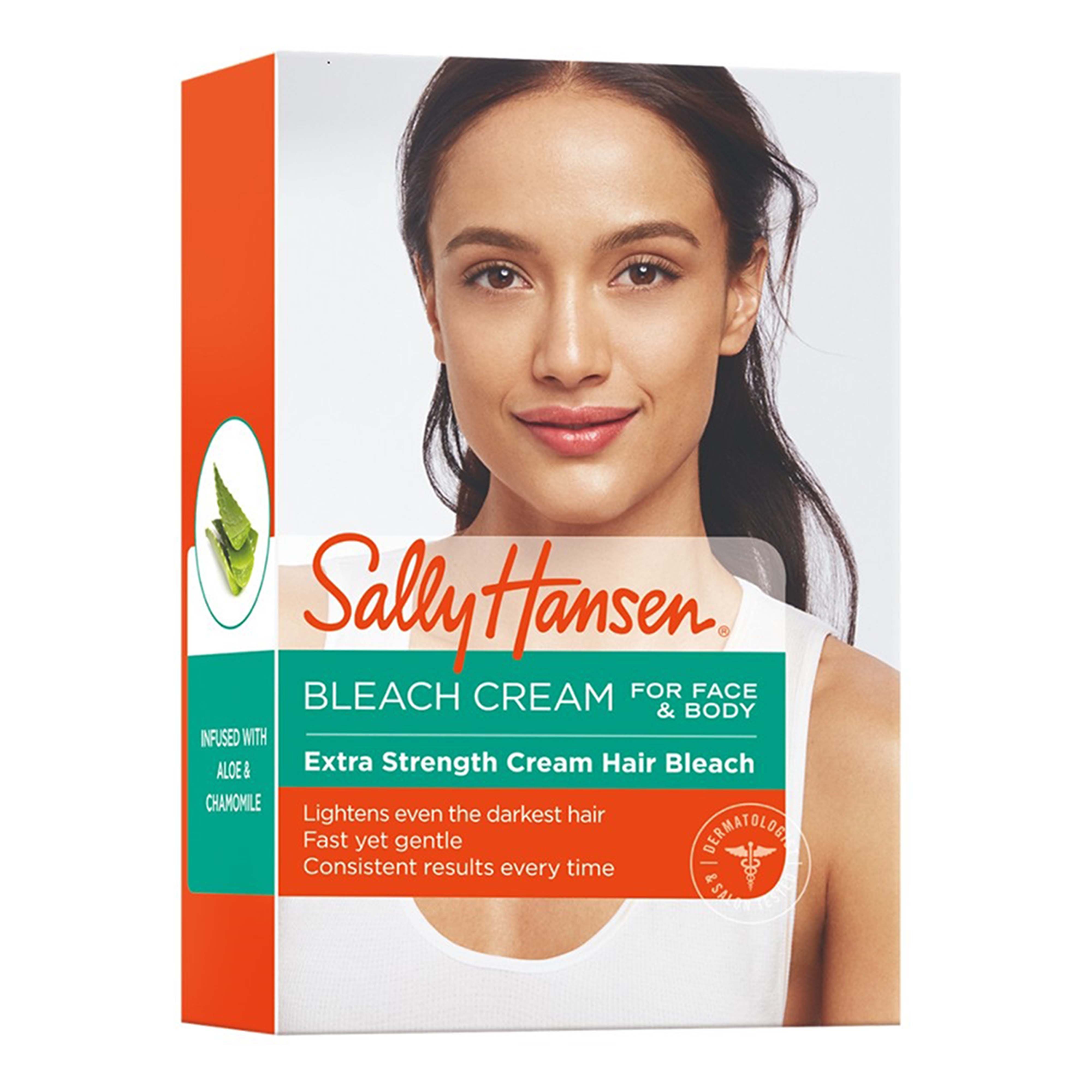 Sally Hansen Extra Strength Creme Hair Bleach Shop Shaving Hair Removal At H E B