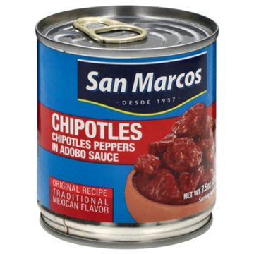 San Marcos Chipotle Peppers in Adobo Sauce, 7.5 oz