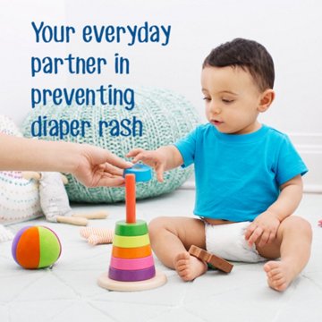 Desitin Daily Defense Baby Diaper Rash Cream with Zinc Oxide, 4 oz