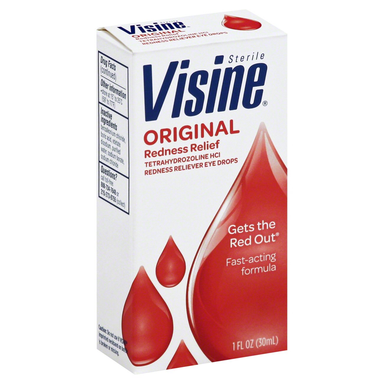 Visine Original Redness Relief Eye Drops Shop Eye Drops & Lubricants