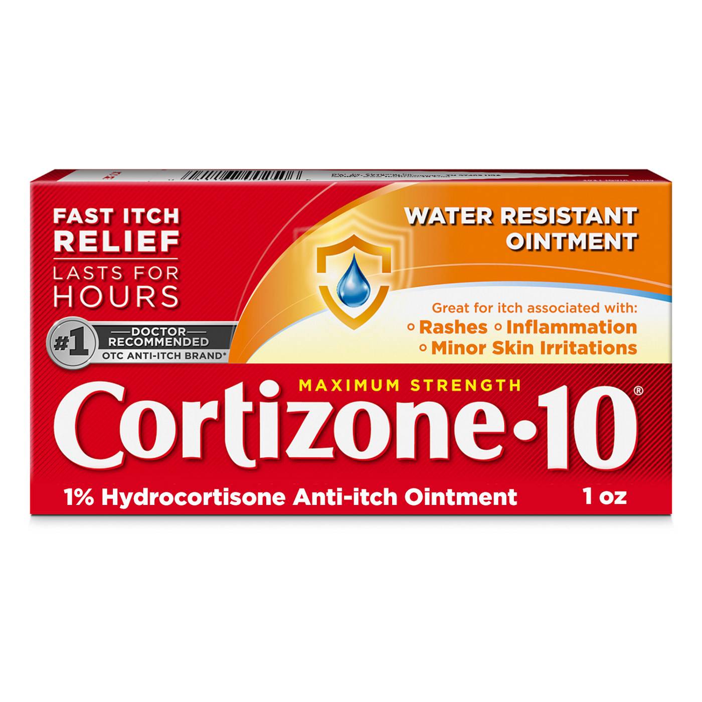 Cortizone 10 Water Resistant Anti-Itch Ointment; image 7 of 8