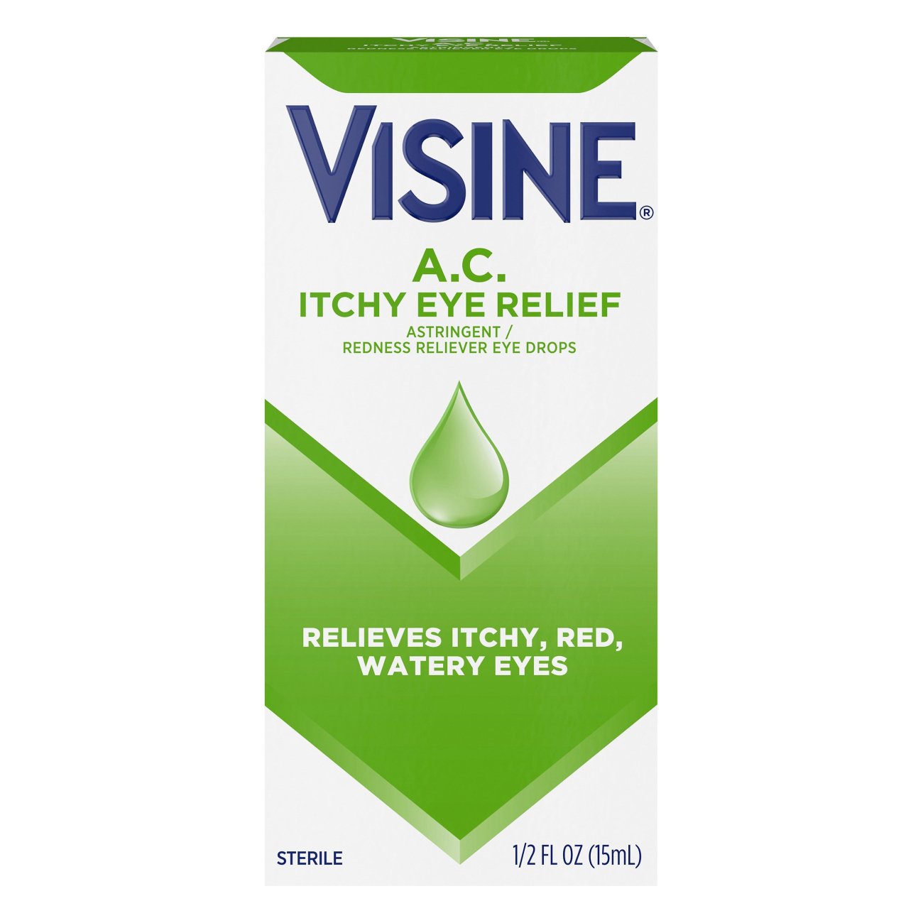 Visine A.C. Itchy Eye Relief Drops - Shop Eye Drops & Lubricants at H-E-B