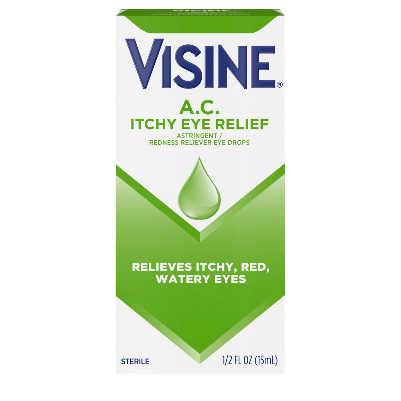 Visine A.C. Itchy Eye Relief Drops; image 1 of 3