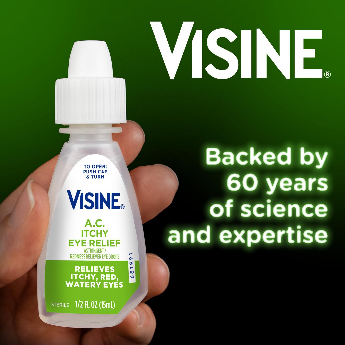 Visine A.C. Itchy Eye Relief Drops; image 3 of 3