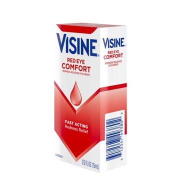 Visine Red Eye Comfort Redness Relief Eye Drops, .5 oz