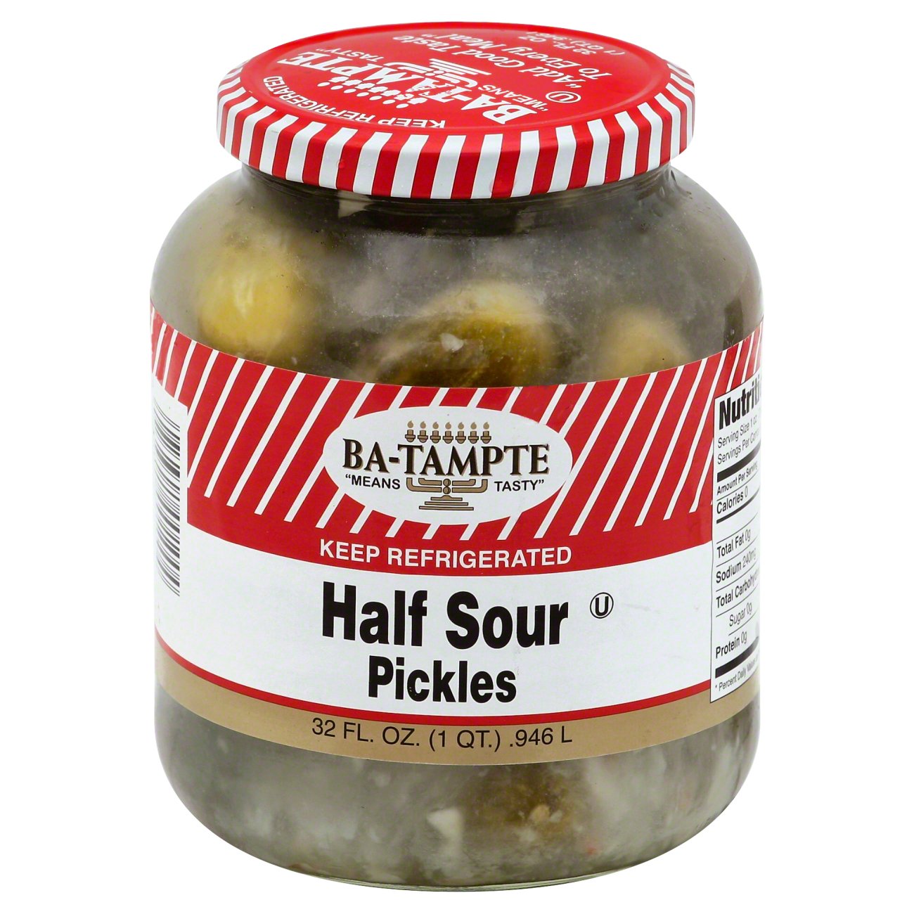Batampte Kosher Half Sour Pickles Shop Pickles & cucumber at HEB