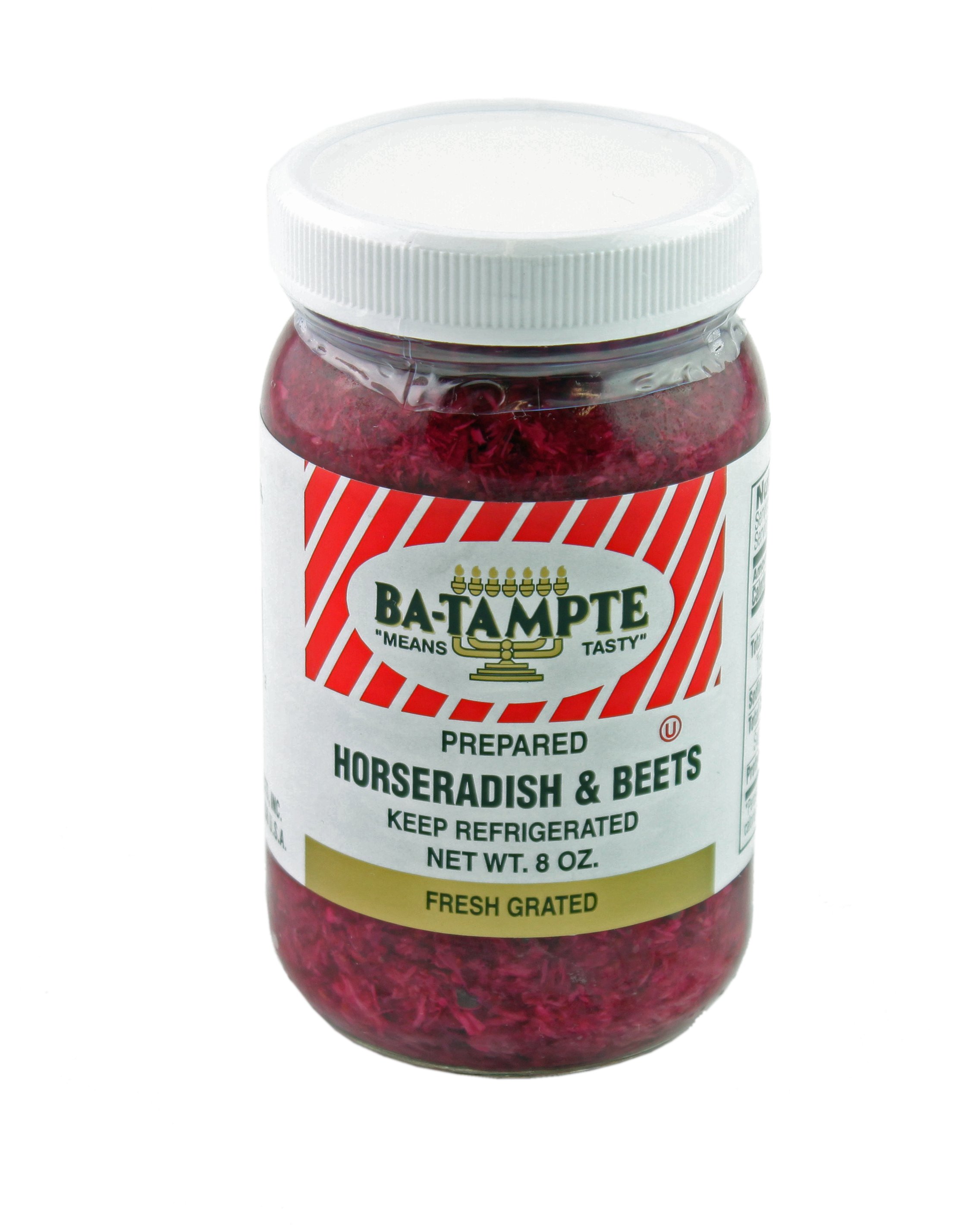Batampte Kosher Prepared Horseradish & Beets Shop Horseradish