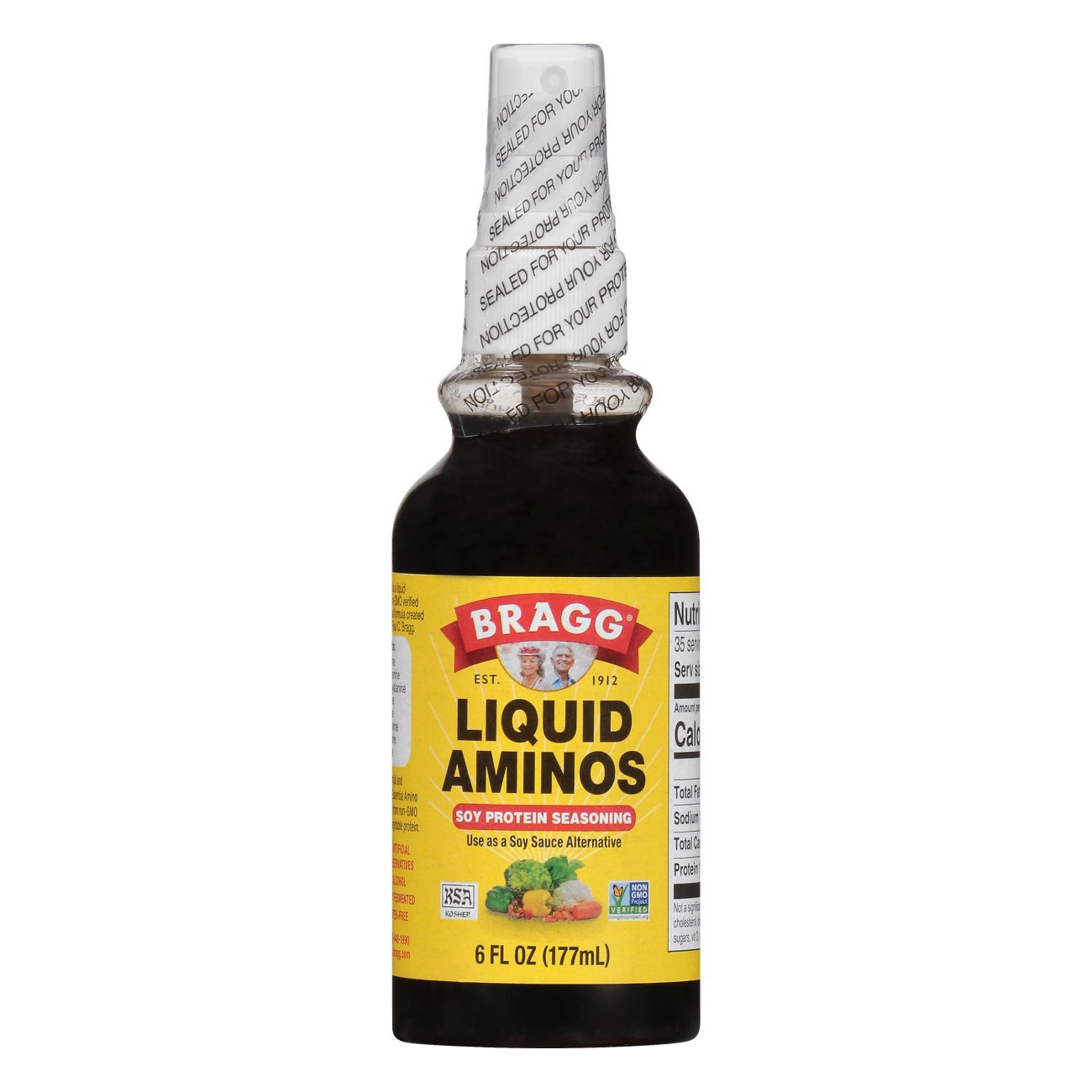 Bragg Liquid Aminos/All purpose seasoning from Soy Protein