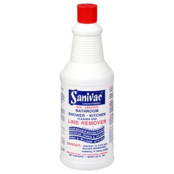 Sanivac Shower & Kitchen Concentrated Bath Cleaner