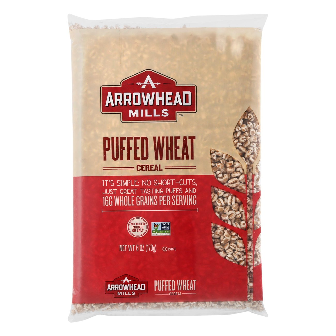 Arrowhead Mills Whole Grain Puffed Wheat Cereal Shop Cereal at HEB