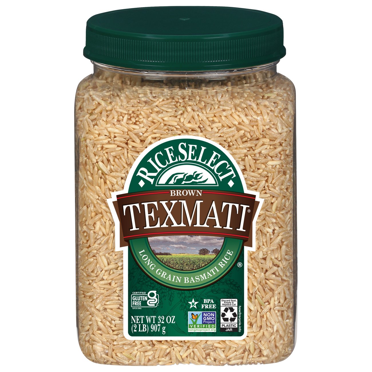 Rice Select Texmati Long Grain American Basmati Brown Rice Shop Rice