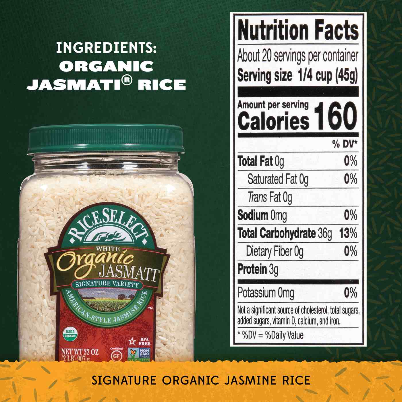 RiceSelect Organic Jasmati Rice; image 4 of 5