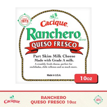 Cacique Ranchero Queso Fresco Cheese, 10 oz