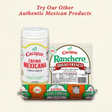 Cacique Crema Mexicana Agria Sour Cream, 15 oz