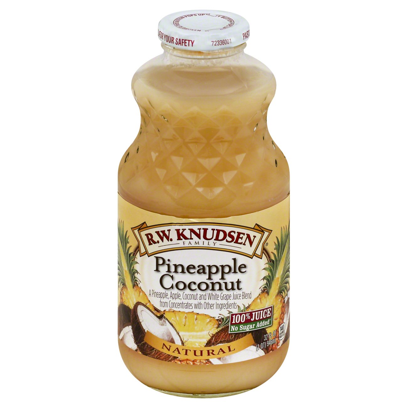 R.W. Knudsen Family Pineapple Coconut Juice - Shop Juice at H-E-B