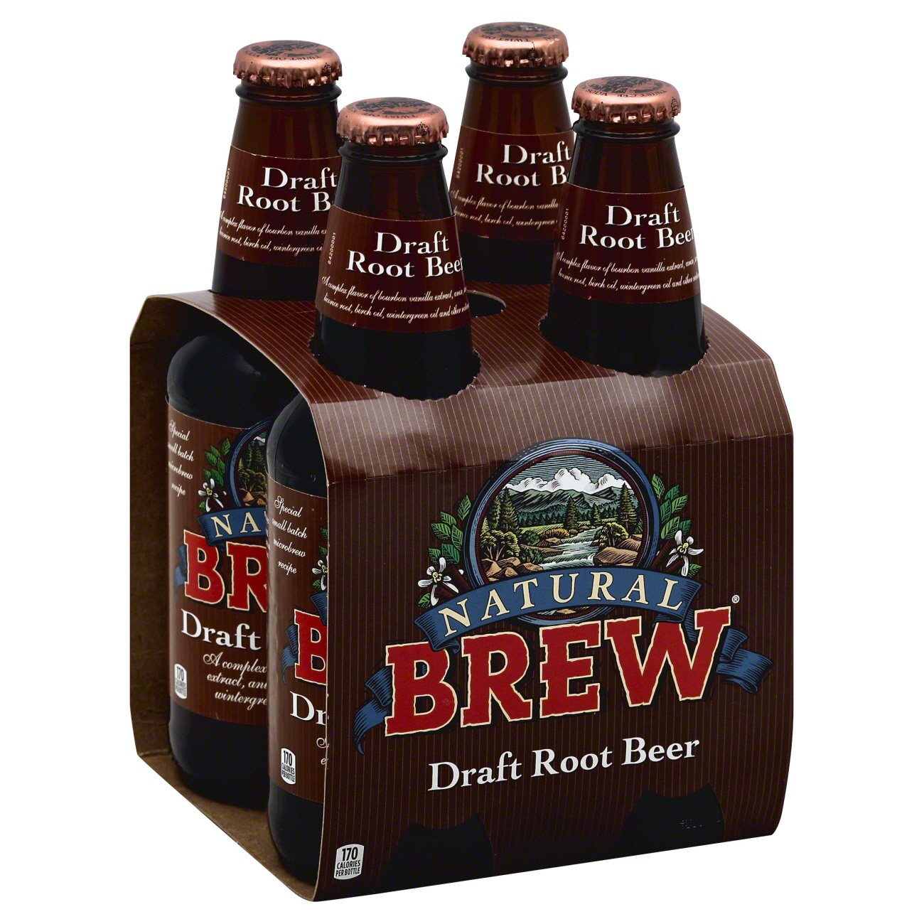 Natural Brew Draft Root Beer 12 oz Bottles - Shop Soda at H-E-B