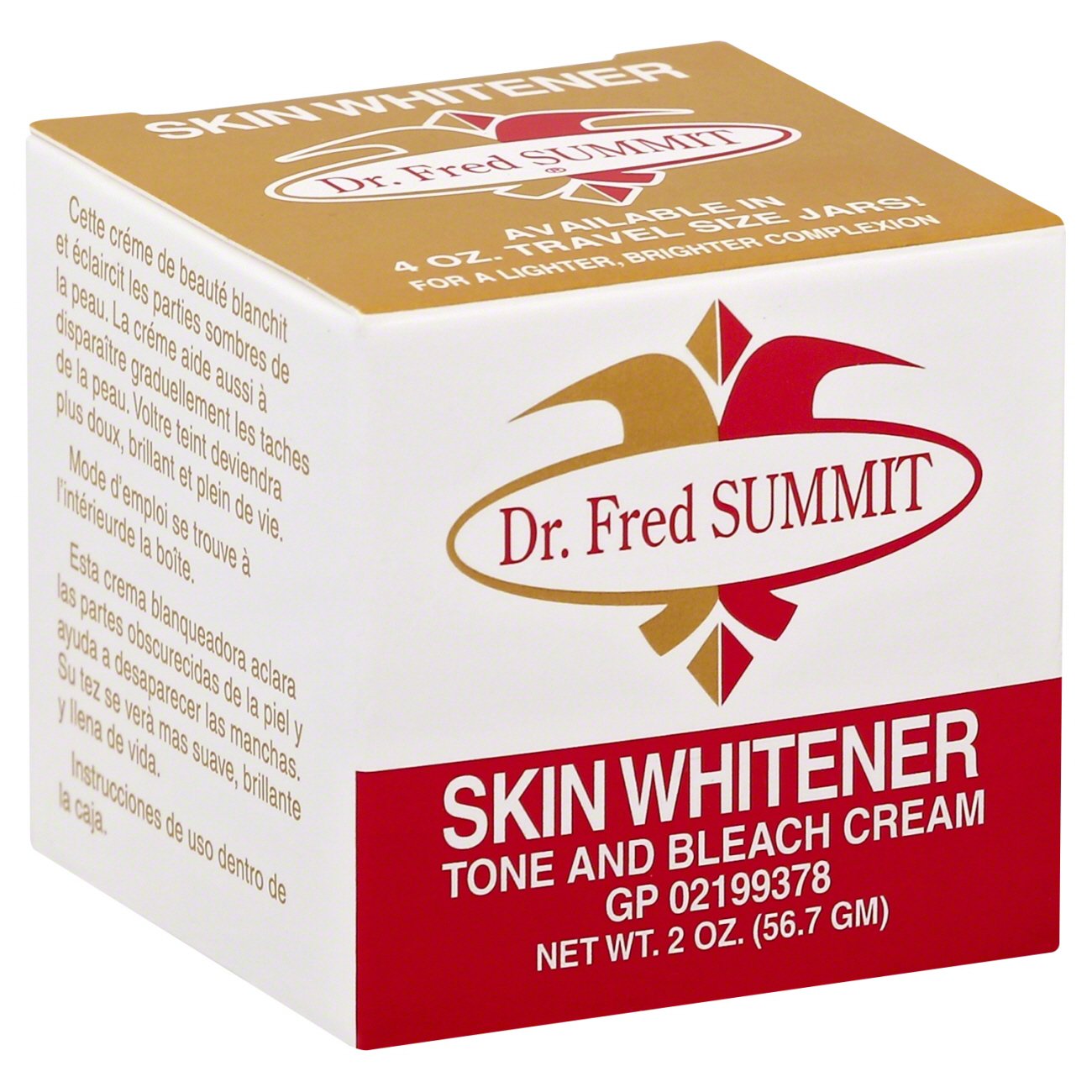 Dr Fred Summit Tone And Bleach Cream Skin Whitener Shop Facial Masks Treatments At H E B