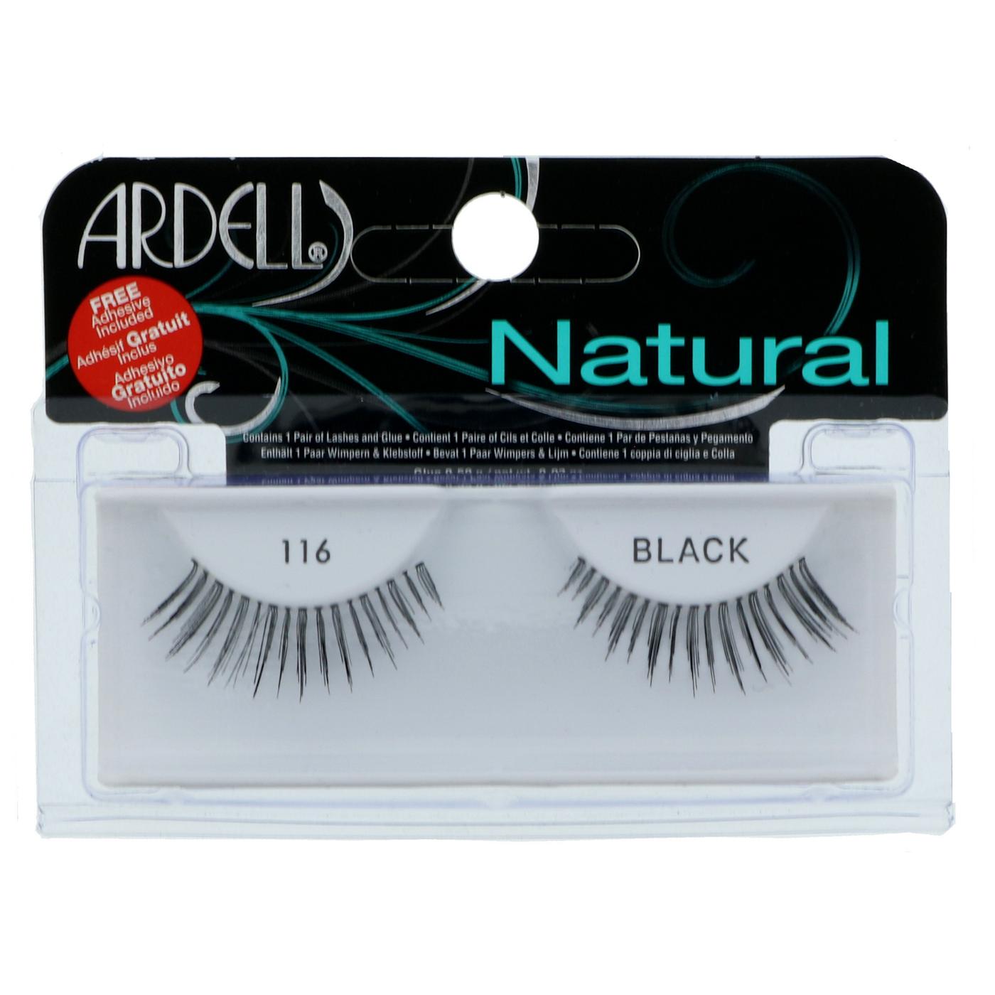 Ardell Fashion Lashes 116 Black (100% Human Hair); image 1 of 3