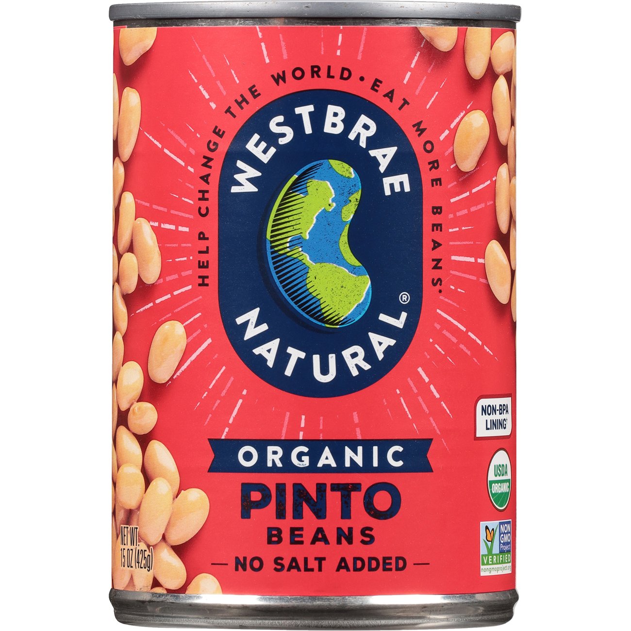 Westbrae Natural Organic Pinto Beans Shop Beans & Legumes at HEB