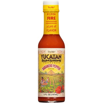 Try Me Yucatan Sunshine Prepared Habanero Pepper Sauce, 5 oz